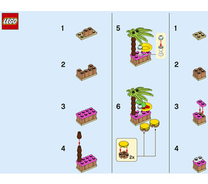 LEGO Beach Bar Set 562006 Instructions