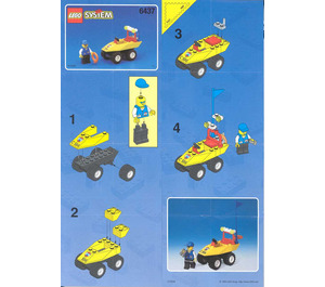 LEGO Beach Buggy Set 6437 Instructions