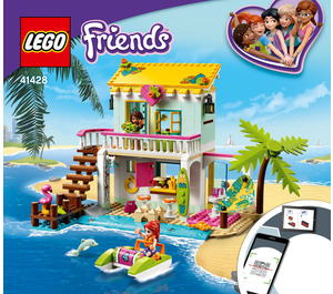 LEGO Beach House 41428 Byggeinstruksjoner