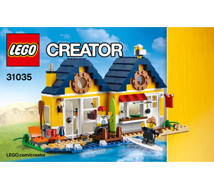 LEGO Beach Hut Set 31035 Instructions