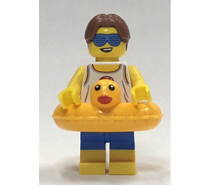 LEGO Beach Party Dude minifiguur