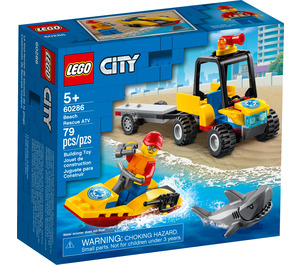 LEGO Beach Rescue ATV Set 60286 Packaging