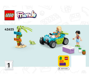 LEGO Beach Smoothie Stand 42625 Istruzioni