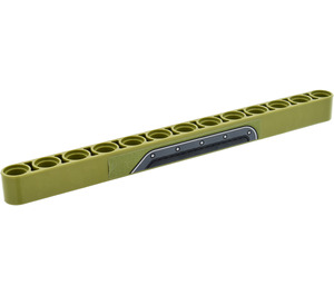 LEGO Strahl 13 mit Tür Platte mit Rivets Muster Model Recht Seite Aufkleber (41239)