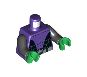 LEGO Beast Boy Minifigura Torso (973 / 76382)