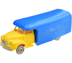 LEGO Bedford Moving Van with Indicators on front - LEGO Transport in gold