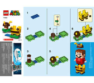 LEGO Bee Mario Power-Up Pack 71393 Instructies