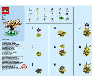 LEGO Bee Set 40211 Instructions