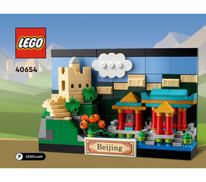 LEGO Beijing Postcard Set 40654 Instructions