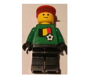 LEGO Belgian Fodbold Goal Keeper Minifigur