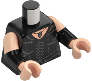 LEGO Bellatrix Lestrange Minifigur Torso (973 / 78568)