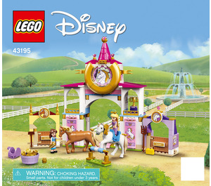 LEGO Belle en Rapunzel's Royal Stables 43195 Instructions