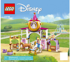 LEGO Belle and Rapunzel's Royal Stables Set 43195 Instructions