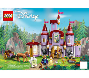 LEGO Belle en the Beast's Castle 43196 Instructions