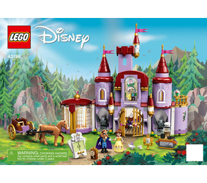 LEGO Belle and the Beast's Castle 43196 Ohjeet