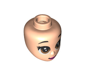 LEGO Belle Micro Doll Minidoll Head (66577 / 92198)
