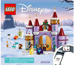 LEGO Belle's Castle Winter Celebration Set 43180 Instructions