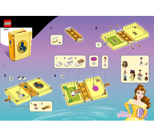 LEGO Belle's Storybook Adventures 43177 Byggeinstruksjoner