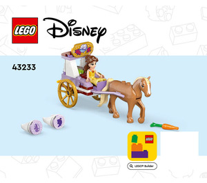 LEGO Belle's Storytime Horse Carriage 43233 Instrucciones