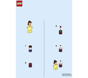 LEGO Belle Set 302005 Instructions