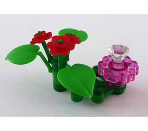 LEGO BELVILLE Calendrier de l'Avent 7600-1 Subset Day 14 - Flowers