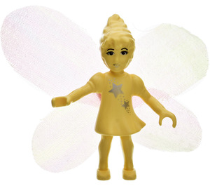 LEGO Belville Fairy Millimy mit Golden Stars Muster, Bow und Wings