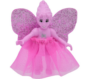 LEGO Belville Fairy met Zilver Stars met Skirt en Wings