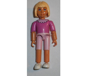 LEGO Belville Pike med Rosa Shorts og Rosa Skjorte Minifigur