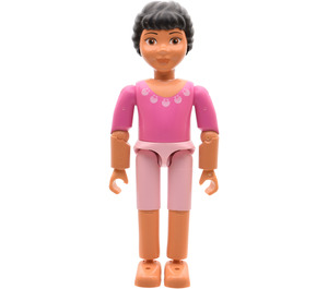 LEGO Belville Meisje met Shells Top Minifiguur