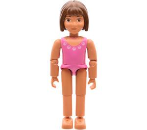 LEGO Belville Girl with Swimsuit Minifigure