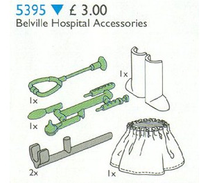 LEGO Belville Hospital Accessoires 5395