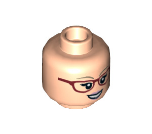 LEGO Bernadette Rostenkowski Minifigure Head (Recessed Solid Stud) (3626 / 22997)