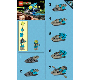 LEGO Beta Buzzer / Mosquito Set 6817 Instructions