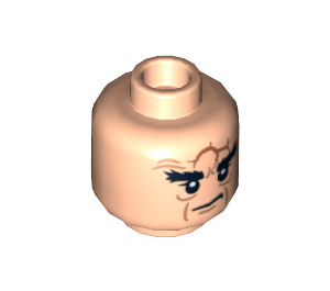 LEGO Bifur Head (Recessed Solid Stud) (3626 / 12669)