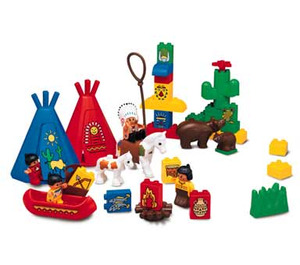 LEGO Big Chief Brown Bear's Camp Set 2436
