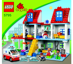 LEGO Big City Hospital Set 5795 Instructions