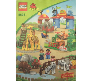 LEGO Big City Zoo 5635 Byggeinstruksjoner