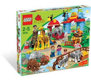 LEGO Big City Zoo Set 5635 Packaging