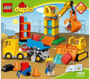 LEGO Big Construction Site Set 10813 Instructions