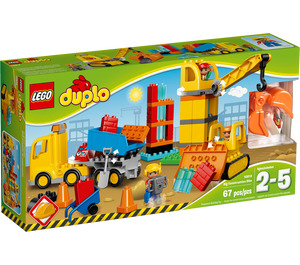 LEGO Big Construction Site Set 10813 Packaging