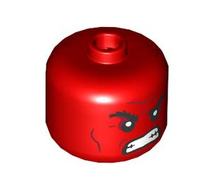 LEGO Big Head with Red Hulk Angry Face (79435)