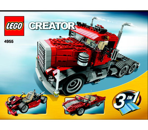 LEGO Gros Rig 4955 Instructions