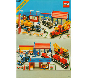 LEGO Big Rig Truck Stop Set 6393 Instructions