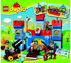 LEGO Big Royal Castle Set 10577 Instructions