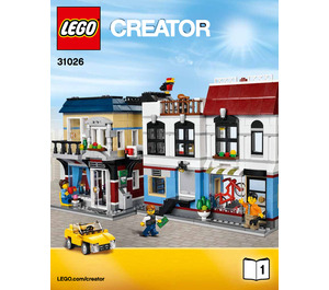 LEGO Bike Shop & Cafe Set 31026 Instructions