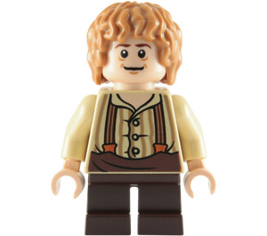 LEGO Bilbo Baggins med Suspenders Minifigur