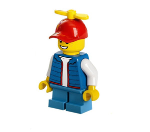 LEGO Billy met Blauw Jacket minifiguur