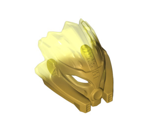 LEGO Bionicle Mask med Transparent Neon Grön Tillbaka (24157)