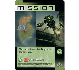 LEGO Bionicle Quest for the Masks Card 011 - Mission