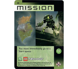 LEGO Bionicle Quest for the Masks Card 012 - Mission